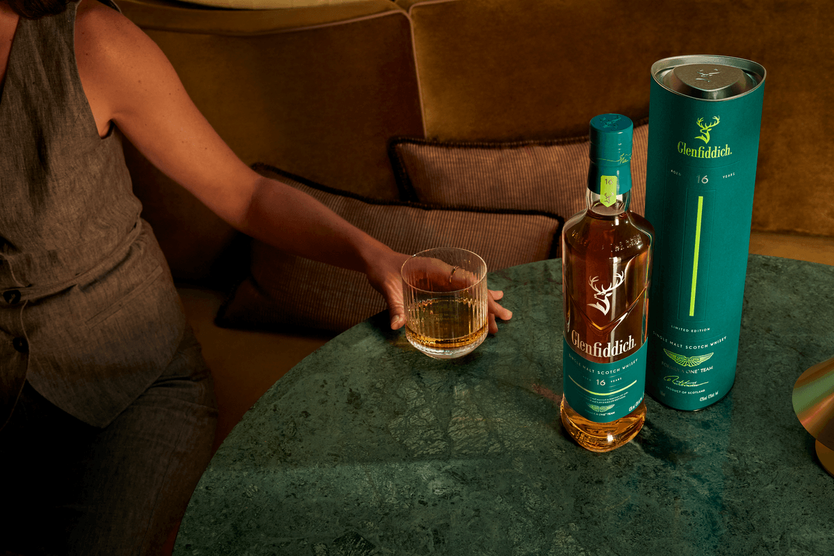 Servire Glenfiddich 16 YO